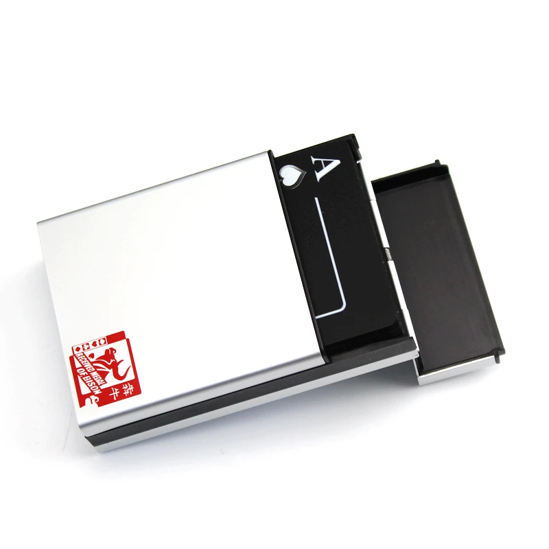 Пластиковые ПВХ покерные водонепроницаемые Волшебные алюминиевые коробки