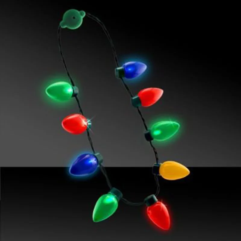 9led 13 светодиодный светильник на Рождество лампы ожерелье светящиеся вечерние
