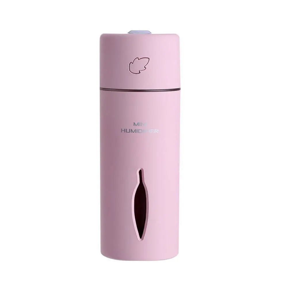 Pink Faroot светодиодный мини портативный Автомобильный увлажнитель воздуха освежитель воздуха диффузор эфирного масла - Аромат: Pink