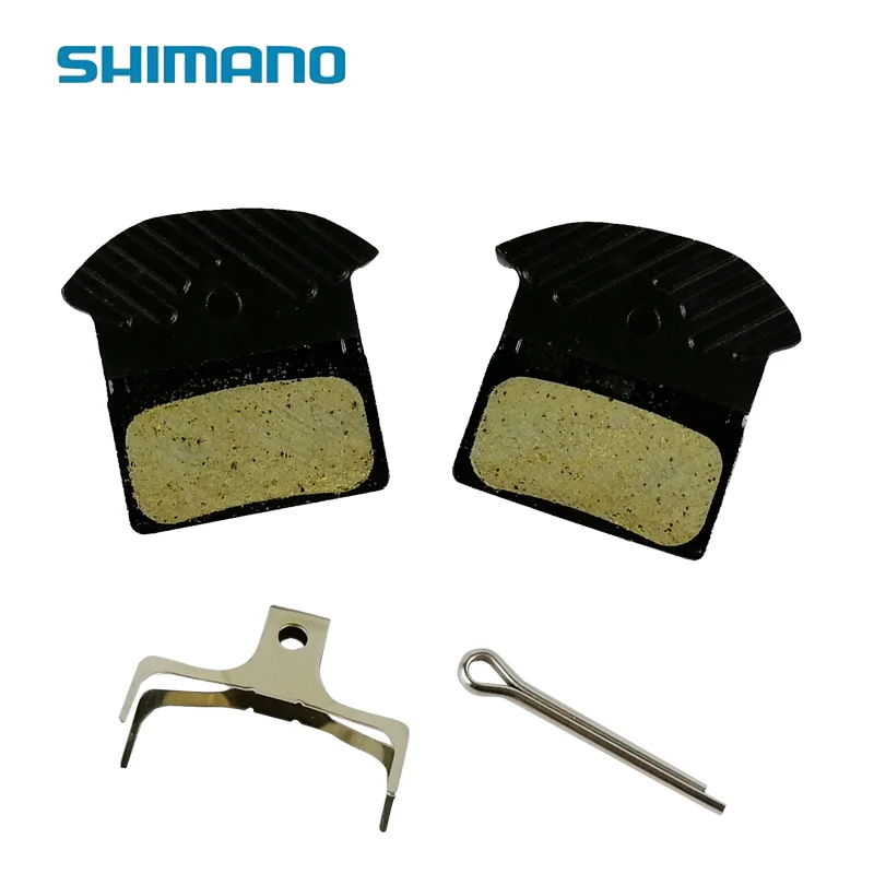 Прокладка дискового тормоза SHIMANO J02A с охлаждающие ребра совместимы тормозом