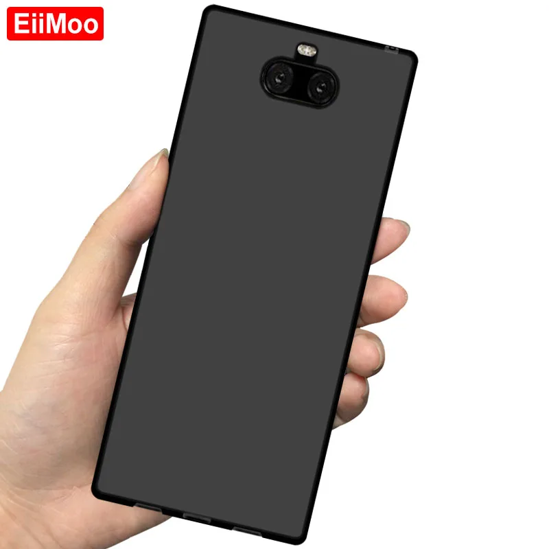 51 EiiMoo силиконовый чехол-накладка для sony Xperia 10 Plus, матовый тонкий мягкий ТПУ чехол-накладка для sony Xperia 10, чехол-накладка - Цвет: 51