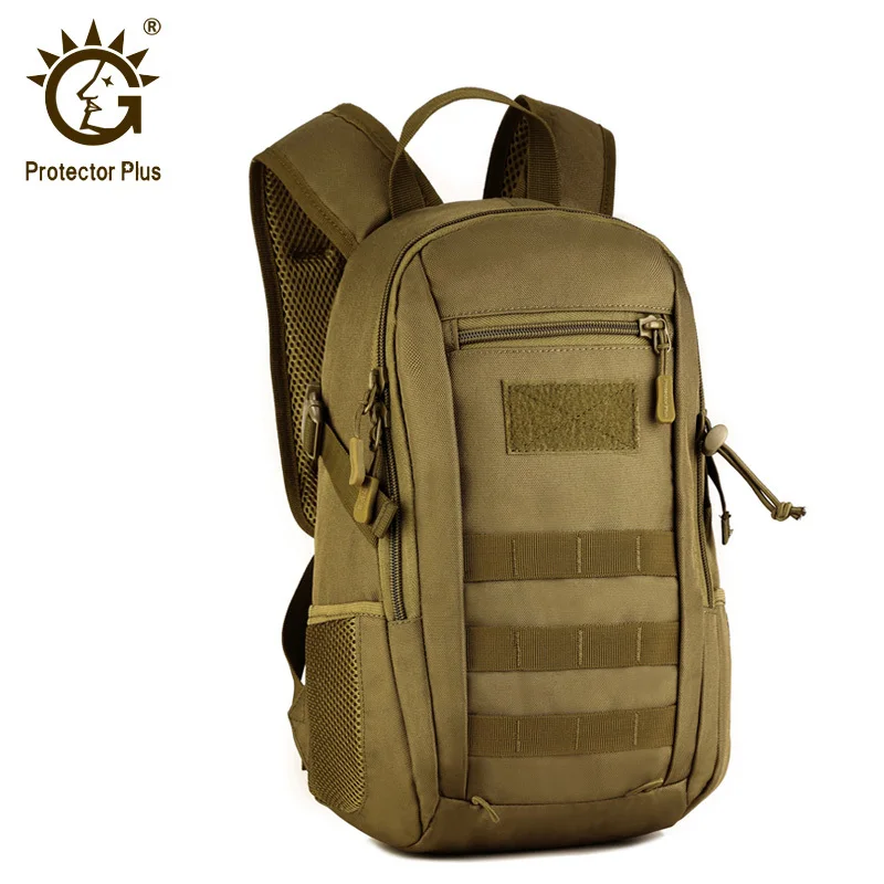 Мини 12л Тактический Рюкзак MOLLE для детей, школьная сумка, нейлоновый водонепроницаемый рюкзак для охоты, боевой военный Камуфляжный Рюкзак
