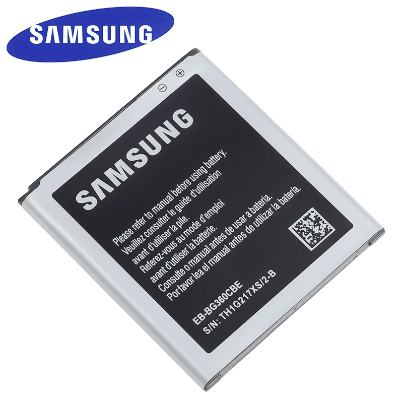 Оригинальный аккумулятор Samsung для Galaxy CORE Prime G3606 G3608 G3609 J2 2015 натуральная EB BG360BBE