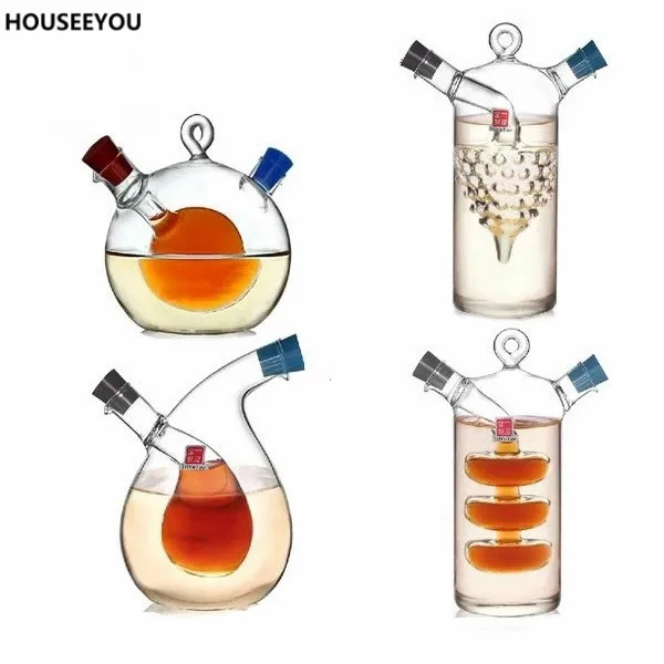 Креативные кухонные инструменты соус для масла и уксуса стеклянные Соусники