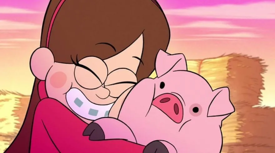 Плюшевые игрушки Гравити Фолз Waddles Диппер Мейбл розовая свинья куклы и Stuffe мягкие