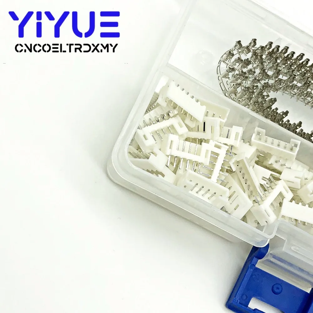400 шт./50 комплектов PH2.0 6pin 2,0 мм Шаг Terminal Kit/Корпус/штыревой разъем JST разъем разъемы проводов адаптера переменного тока комплекты ph