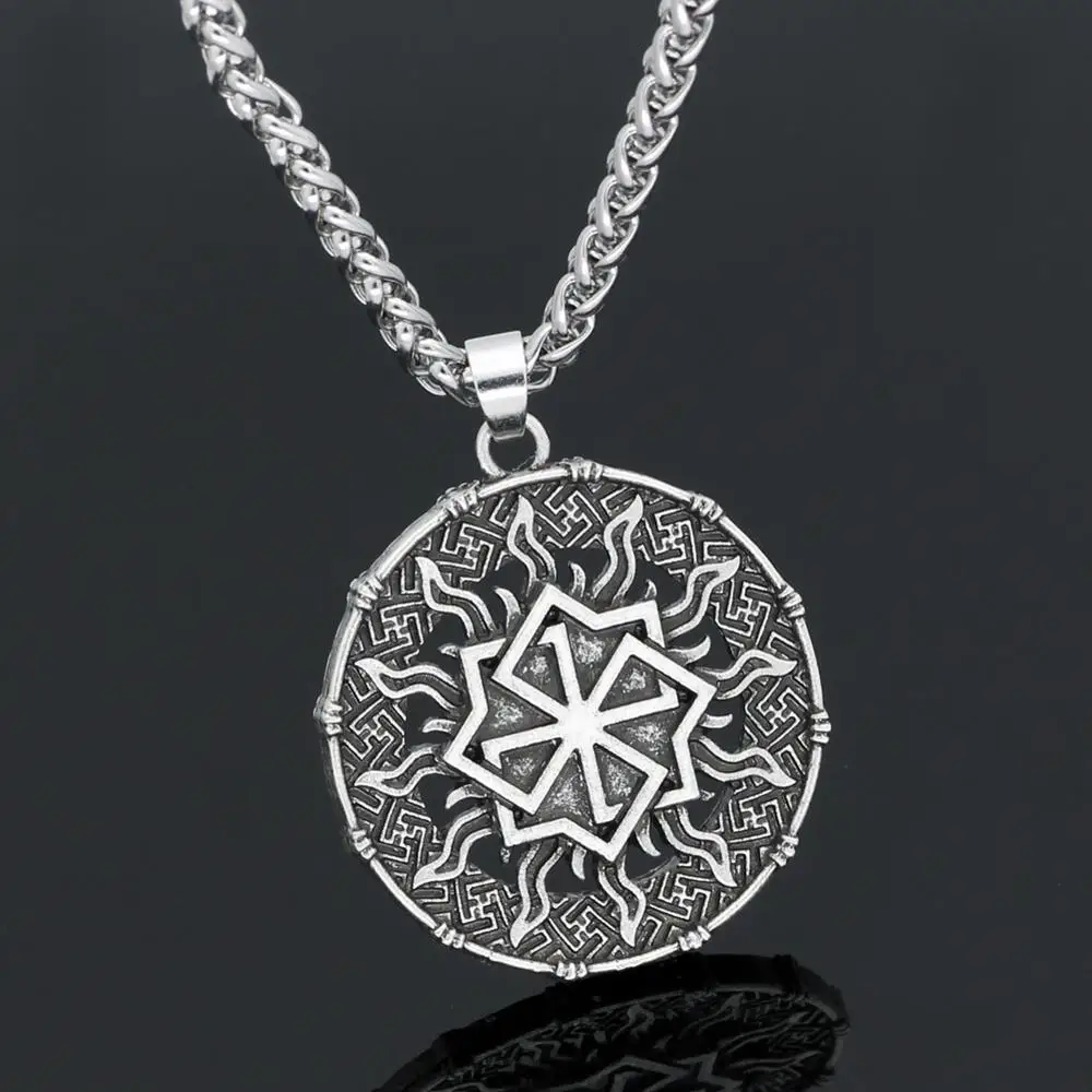 Северные языческие викинговые ожерелья Valknut славянский амулет античные мужские
