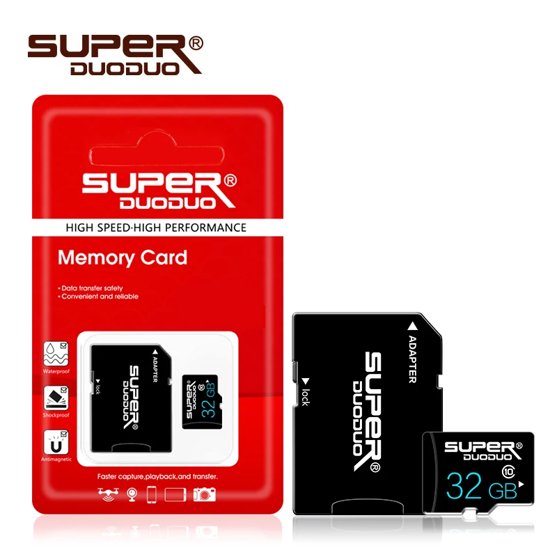 Высокое качество Micro SD карта 8 Гб 16 64 класс 10 водонепроницаемая памяти 32 для