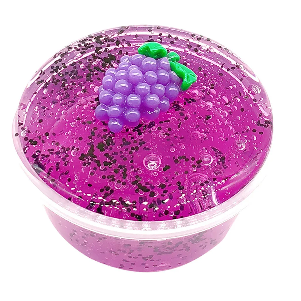 TELOTUNY Slime глина цвета фрукты Squishies грязь слизи Шпатлёвки ароматизированный стресс глины осадка игрушки детские развивающие игрушки Горячее предложение J24