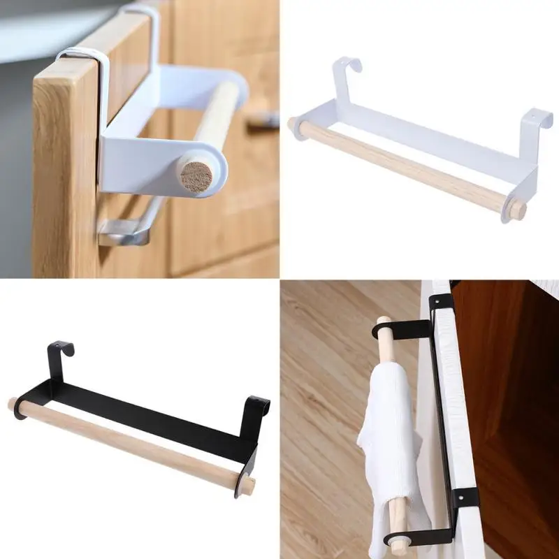 Кухня Полотенца держатель рулона Бумага стеллаж для хранения ткани вешалка под