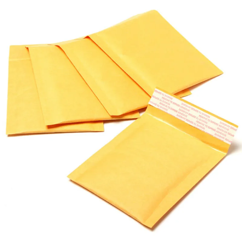 

Wholesale 50pcs/lot Manufacturer Kraft Bubble Bags Mailers Padded Envelopes Paper Mailing Bags 11X13cm
