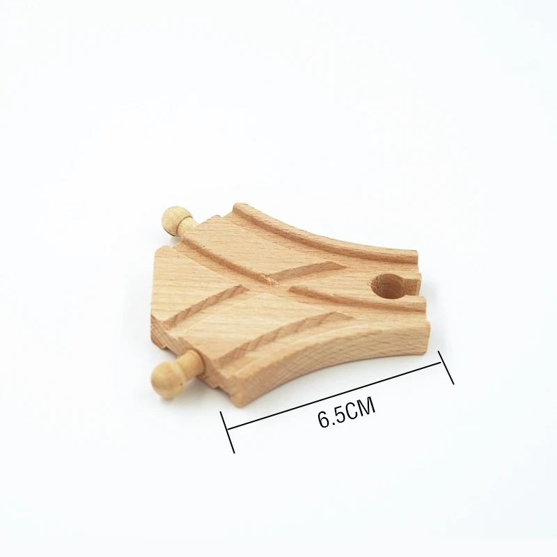 Аксессуары для железнодорожной дорожки деревянные рельсы железнодорожные пути