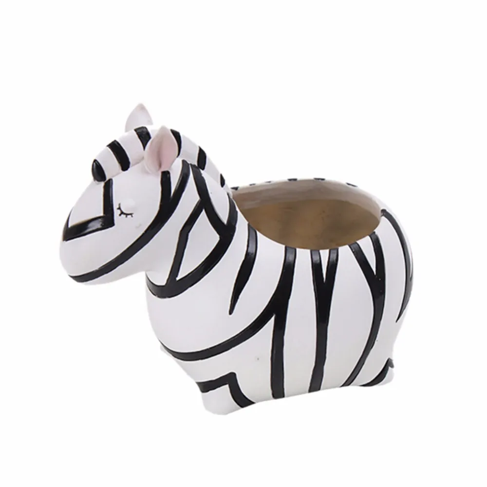 Animals Resin Flowerpots Planters Succulent Plants Desk Flower Pot Home Decoration Macetas Plateau Flowerpot | Дом и сад