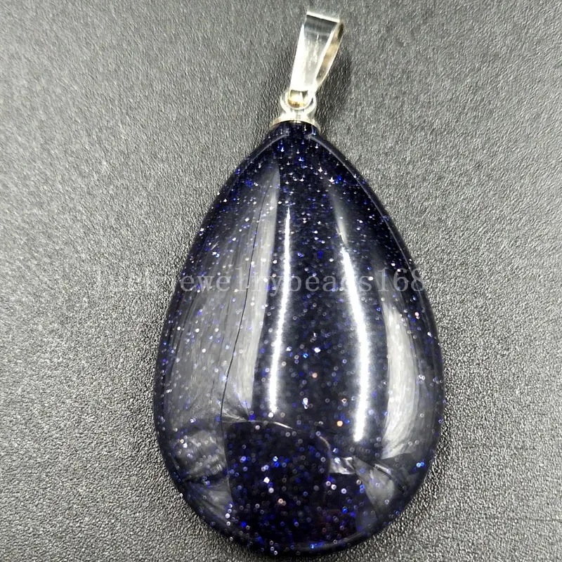 Малахитовый тигровый глаз Сердолик Синий Песок Unikate Howlite Кристалл Золотой Камень капли воды кулон из бисера WFH521
