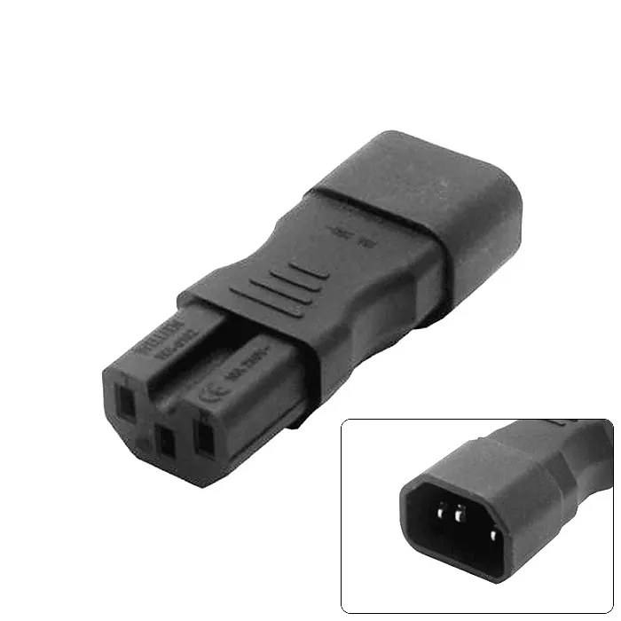 IEC 320 C13 male to C15 kettle plug female Power adapter C14 PLUG CONVERTER | Electrical Socket &amp Plugs Adaptors