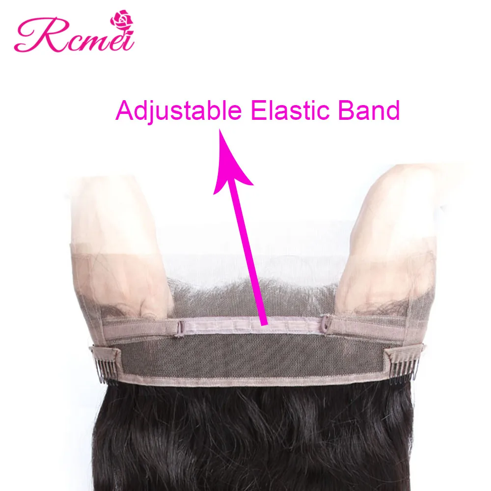 MS лула волос с закрытие и связки 360 фронтальная пучки Бразильские прямые волосы