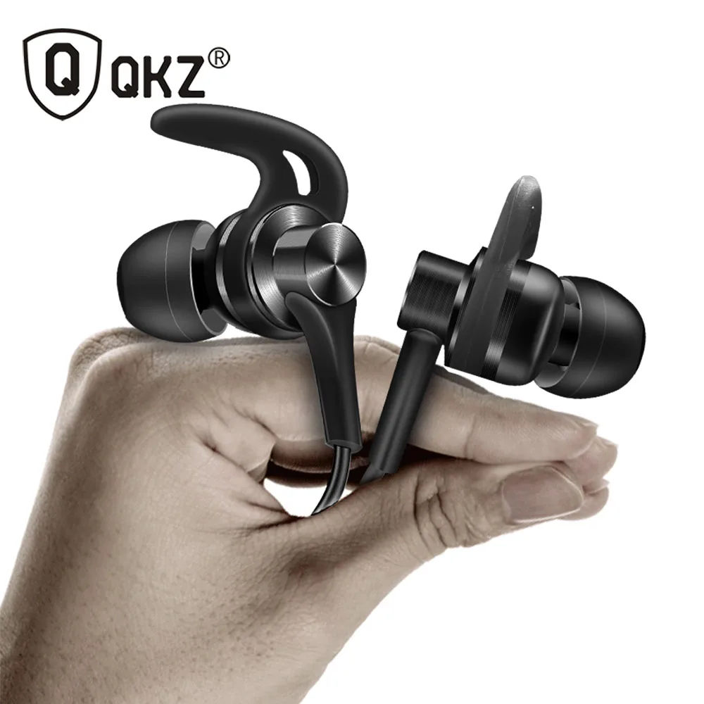 Стереонаушники QKZ DT1 HIFI спортивные для бега наушники вкладыши с супер басами