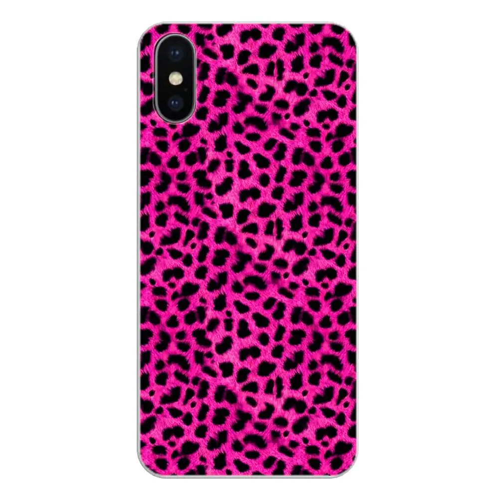 Black and Pink Leopard Art Collage Print Silicone Phone Bag Case For Xiaomi Mi A1 A2 5X 6X 8 lite SE Pro Max Mix 2 2S 3 Mi5 Mi5S |