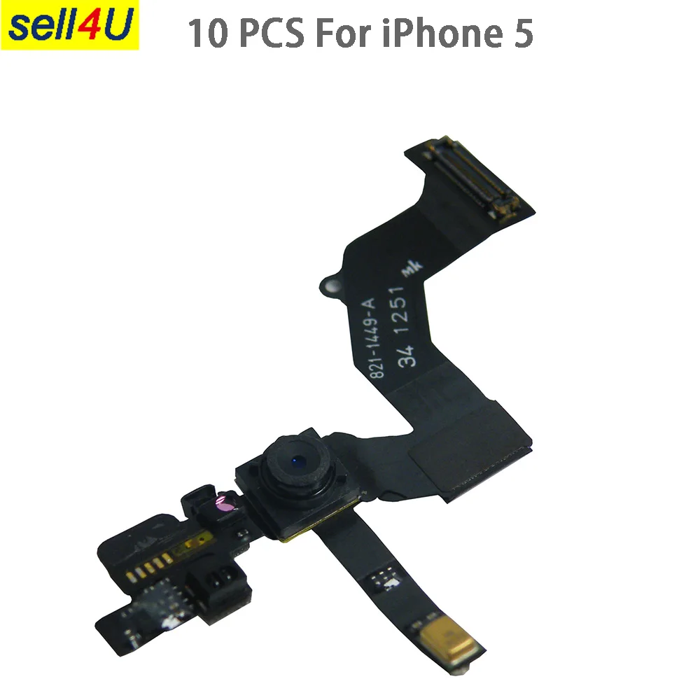 10 шт. оригинальная фронтальная камера для iPhone 5 5G маленькая датчик приближения