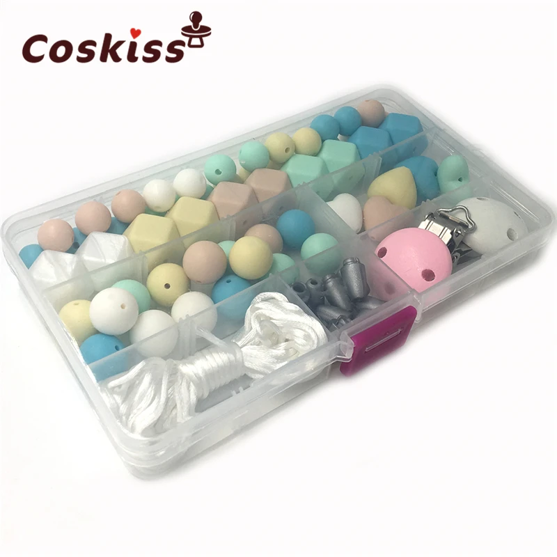 Силиконовые Прорезыватели для зубов DIY детские голубые лавандовые бежевые и