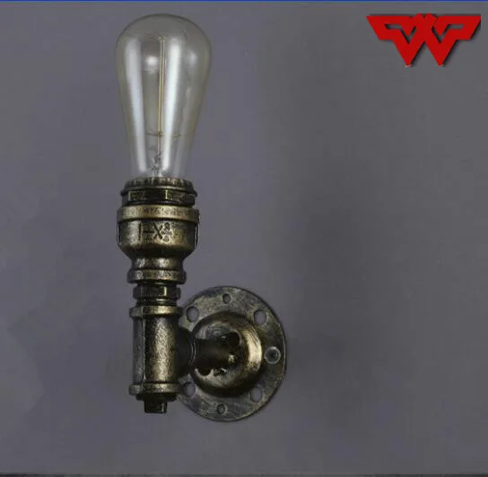 Американская промышленная лестница Проходная прихожая балкон лампа Европейский