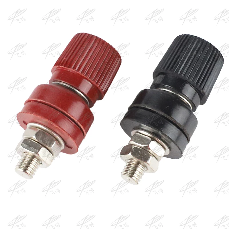 

Plastic Shell M8 Male Threaded Diameter Binding Post Terminal 2 Pcs 8MM 555