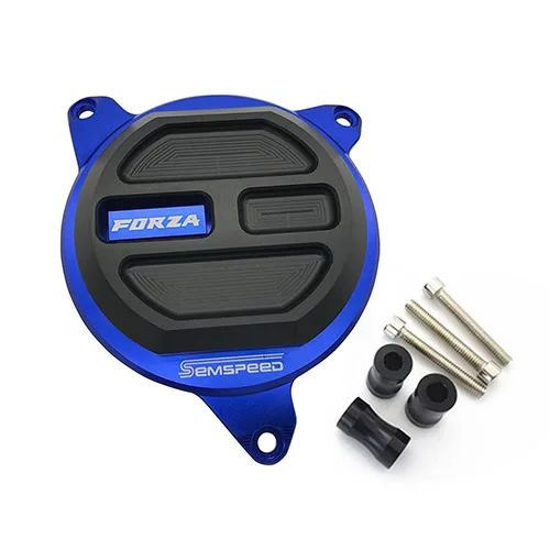 Синий Модифицированный колпак двигателя мотоцикла для Honda MF13 Forza 250 Forza 300 FORZA250 FORZA300 защита двигателя накладка протектор - Цвет: Синий