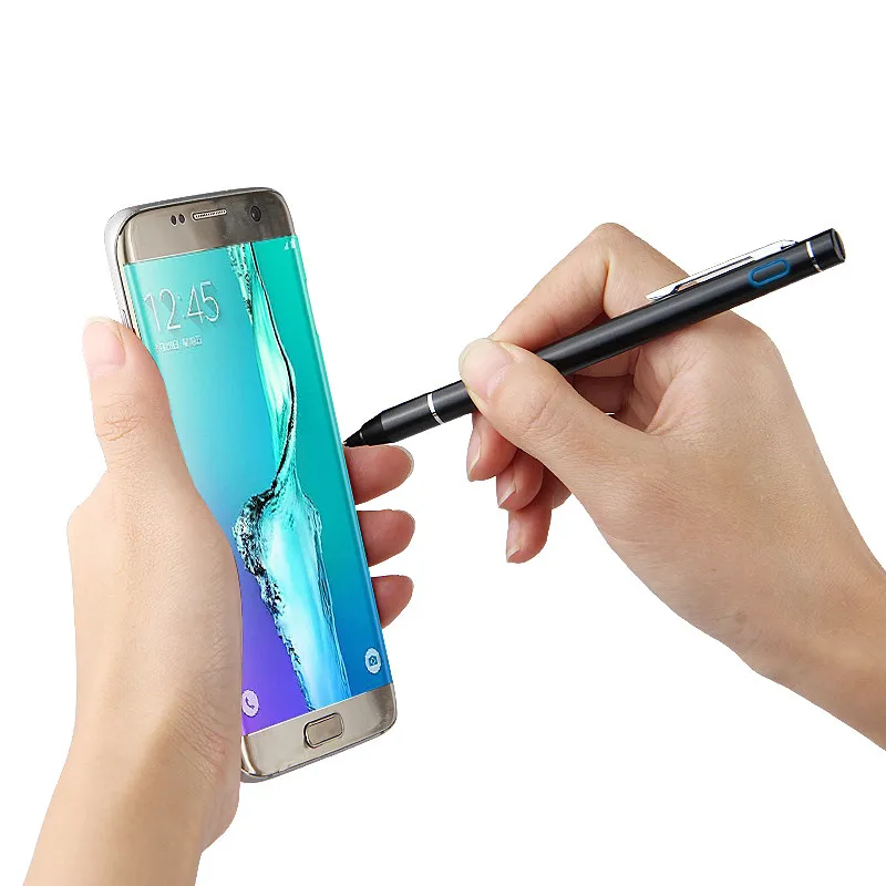 Активная Ручка емкостный сенсорный экран для Samsung galaxy S8 S7 S6 edge + S5 S4 note8 Note 8 7 6 5 4