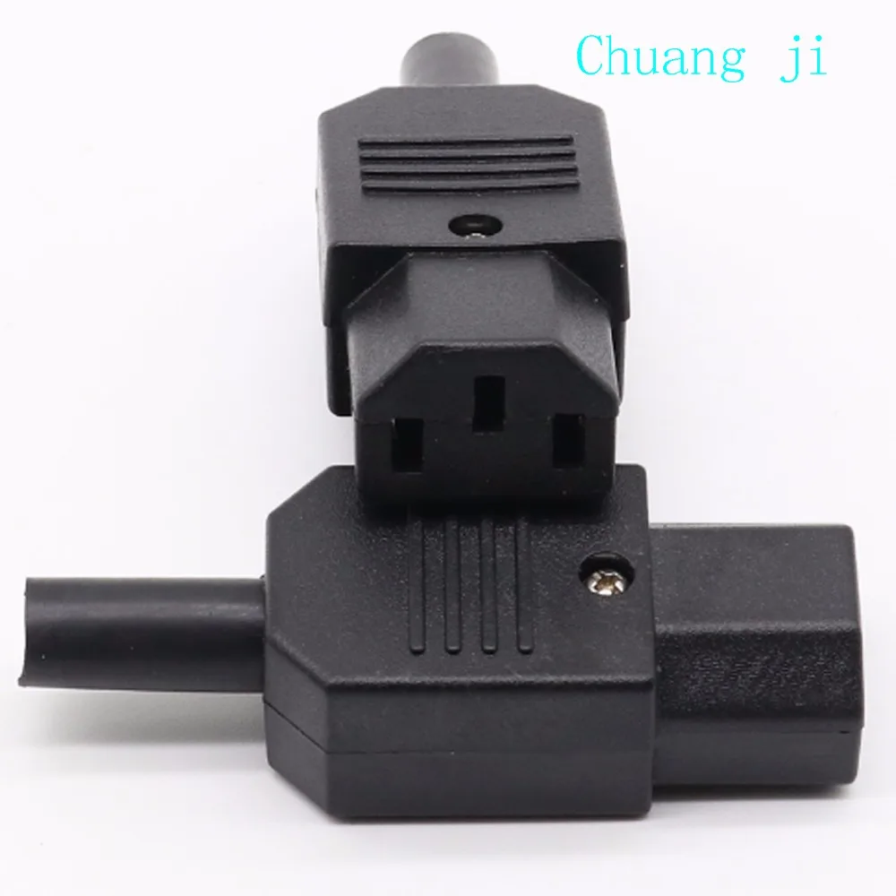 1 шт. En Gros Prix Noir IEC 320 C13 Femelle Plug Connecteur D'alimentation 3pin Prise 10A/250 V|Соединители| |