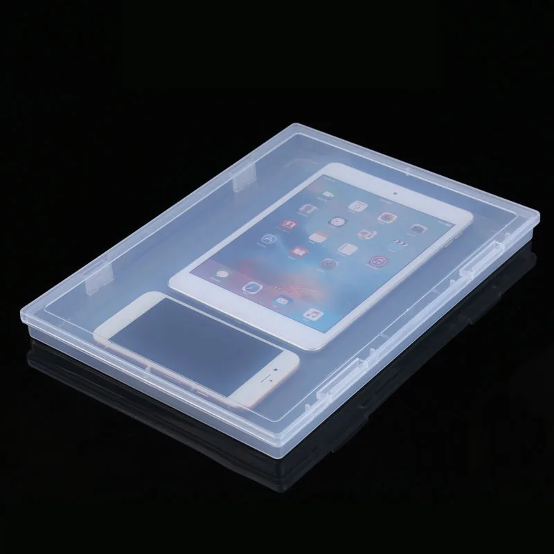 Ящик для инструментов большого размера прозрачная коробка хранения iPhone iPad