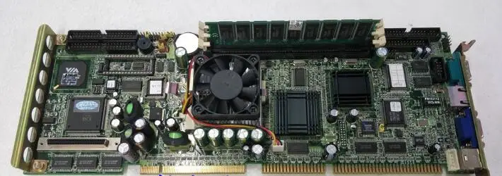 100% OK IPC Board PCA-6179F Rev.A1 PCA-6179 полная карта процессора ISA промышленный PICMG1.0With CPU RAM SICI