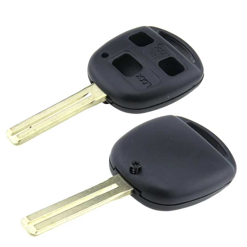 Дистанционный автомобильный чехол для ключей Fob2 кнопки Toyota Celica Avensis RAV4 Prado Camry TOY47