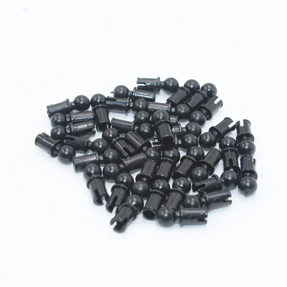 Конструктор MOC технические детали, 100 шт., технический мяч с фрикционной защелкой, совместимый с Lego 6628, детская игрушка для мальчиков