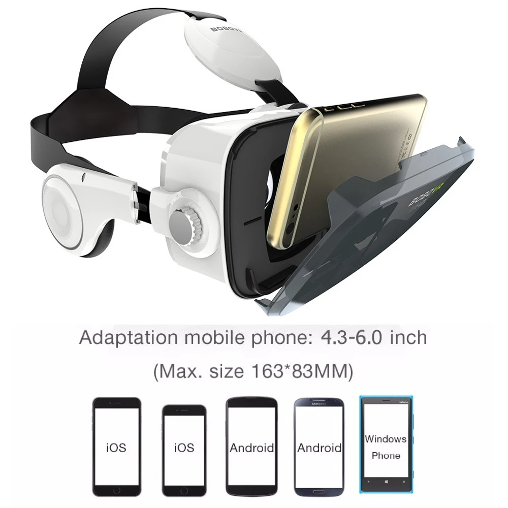 BOBOVR Z4 Очки виртуальной реальности 3D очки гарнитура bobo vr коробка Google картонные