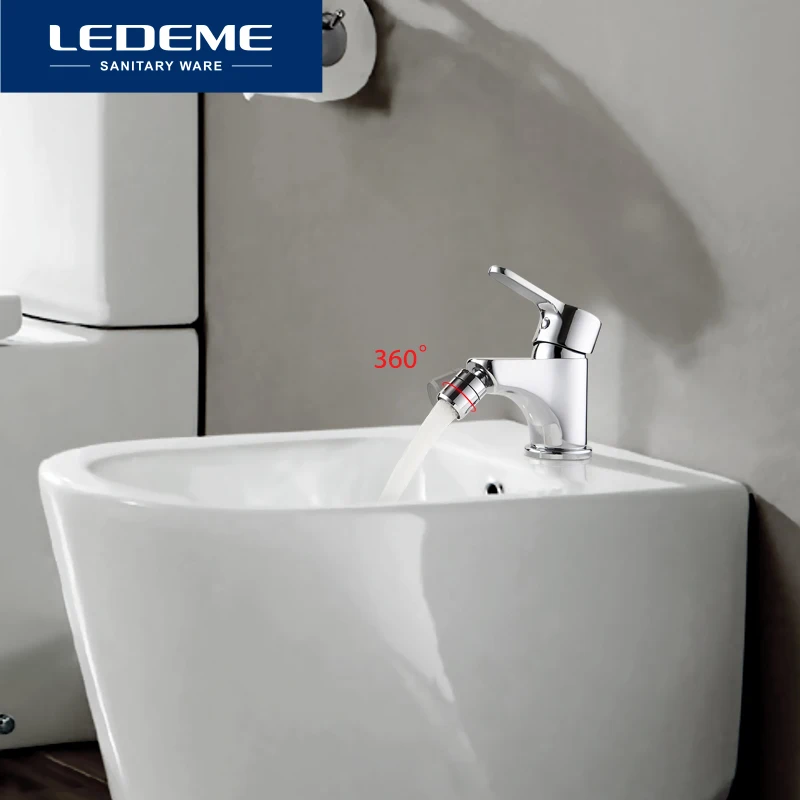 Смеситель для биде LEDEME L5003 латунный кран ванной комнаты с одним отверстием