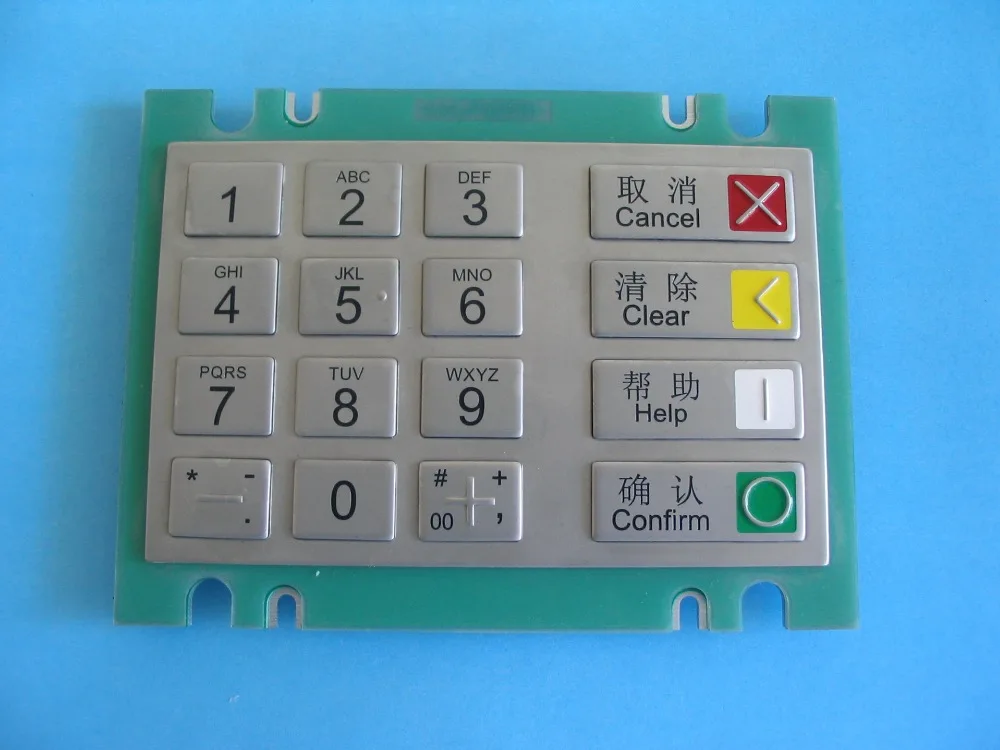 Настраиваемый 3DES штырьковый планшет для платежного терминала ATM EPP V5 клавиатура