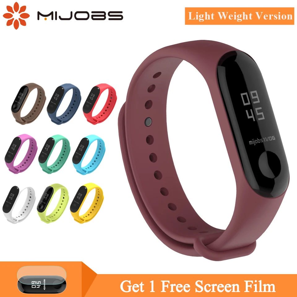 Ремешок mi jobs mi Band 4, светильник для Xiaomi mi, ремешок 4/3, ремешок на запястье, Смарт-часы, браслет, силиконовый ремешок mi Band 3