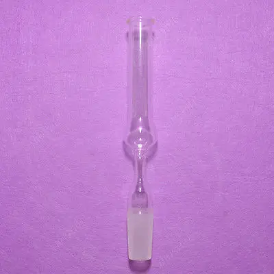 Прямой адаптер для сушки стеклянной трубки с 24/40 соединением лабораторная