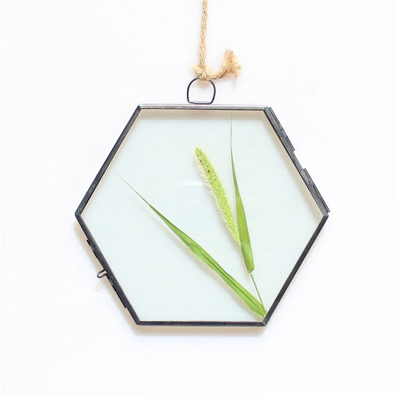 1 * Современная Художественная висячая плавающая фоторамка с шестигранной
