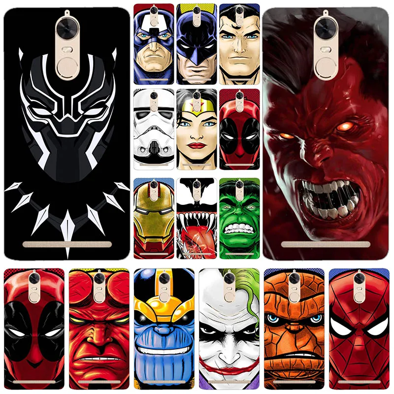 Модный чехол с изображением героя для Lenovo Vibe K5 Note A7020 K52t38 A7020a40 A7020a48 5,5 дюйма, пластиковая задняя крышка для Lenovo Vibe K5 Note