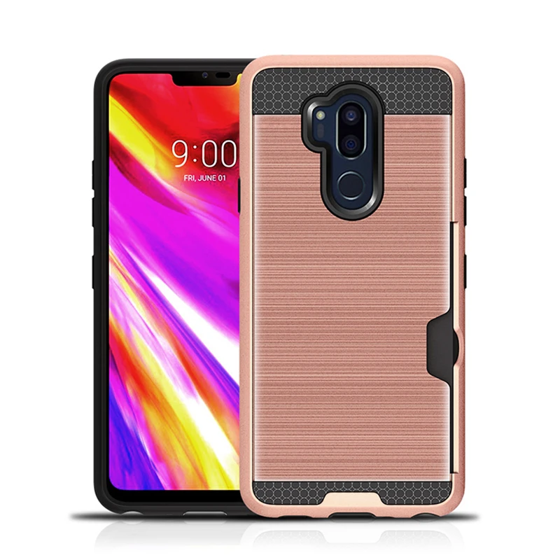 Для LG V40 V30 V20 V10 Бизнес слот для карт чехол телефона K10 2018 G5 G6 LV5 stylo 3 Защитная крышка
