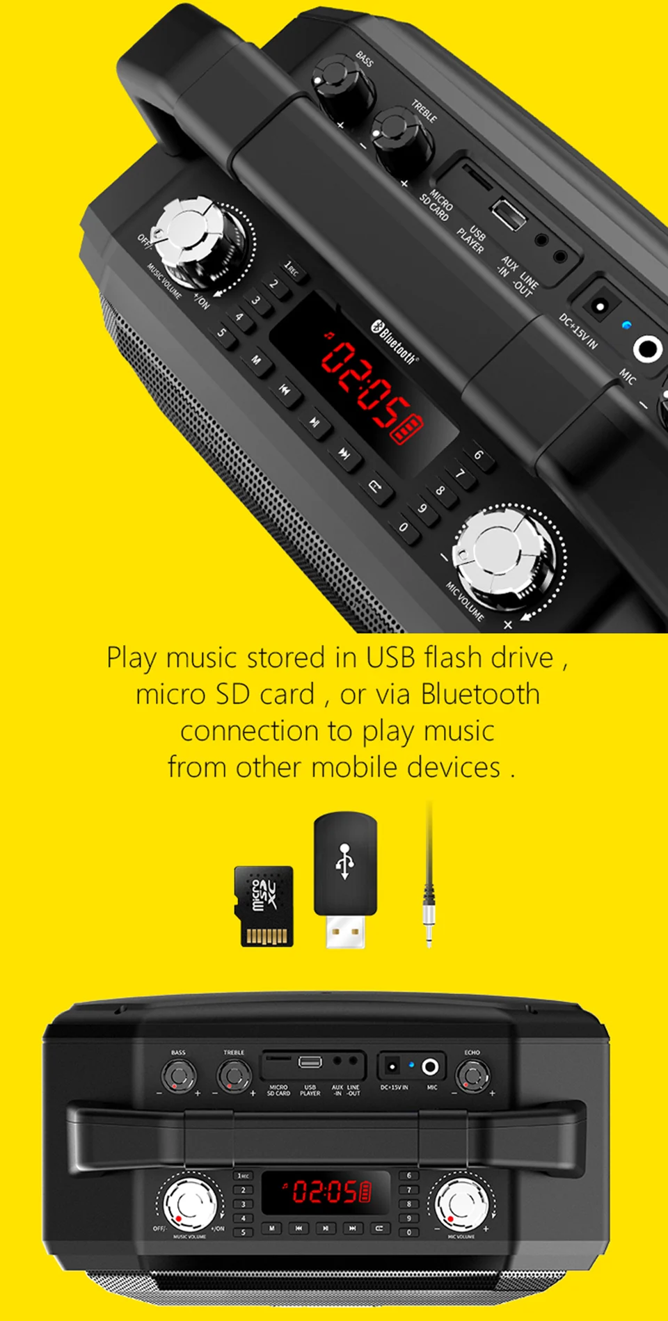 Mifa M520 Bluetooth Динамик с Беспроводной микрофон мобильный Беспроводной караоке Динамик наушники-вкладыши TWS с Беспроводной стерео вечерние супер Динамик коробка
