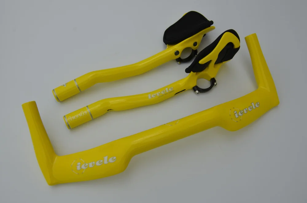 ievele TT handlebar new full carbon road rest bar bike parts bicycle Cycling accessories 31.8*400/420/440mm | Спорт и развлечения