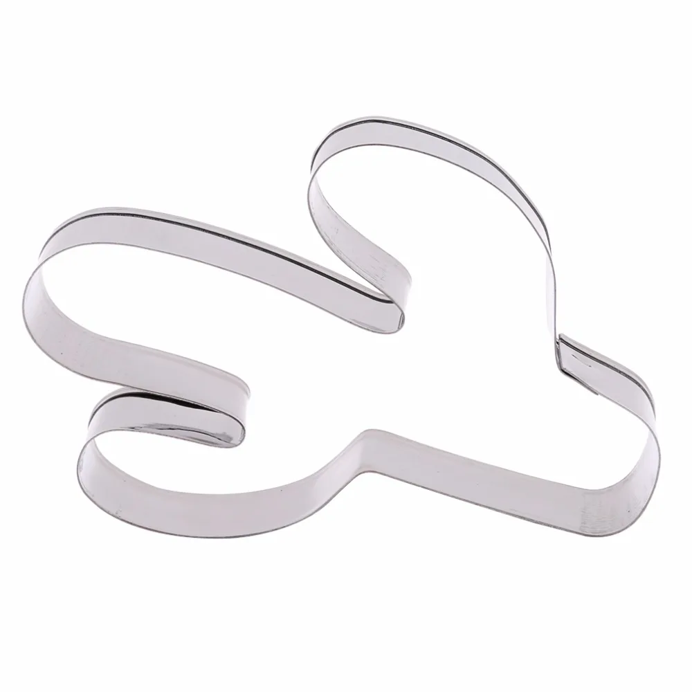 1 шт. нержавеющая сталь печенья резаки кактус формы для пирожных Сделай Сам Sugarcraft