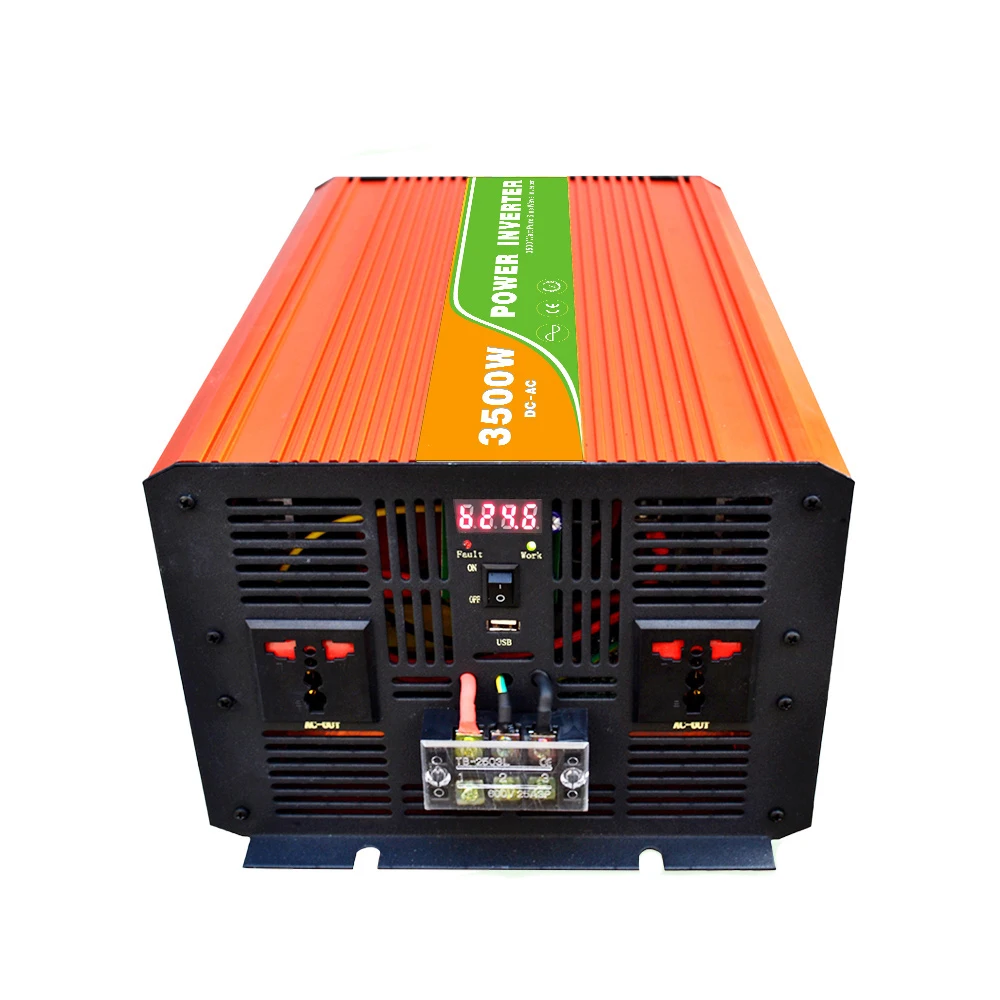 

12VDC (10-15VDC) 3500 100-240VAC Ouput, Power7000W USB