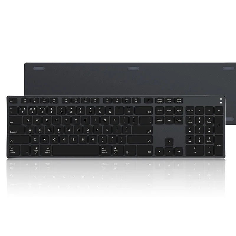 Ajazz AK3.3 ультра тонкий металлический корпус мульти Поддержка беспроводной Bluetooth