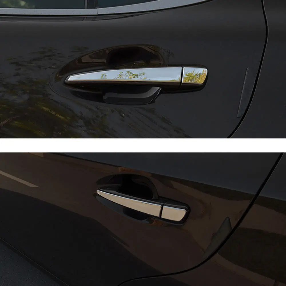 Подходит для Lexus CT200h RX270/ES250 GS350/450 IS250/350 8 шт. автомобильный хромированный из нержавеющей стали дверная ручка Накладка Стайлинг наклейка