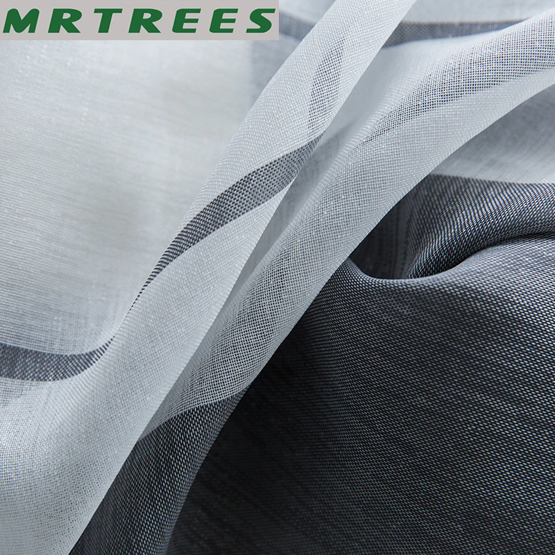 MRTREES льняные кружевные занавески для окон для гостиной, спальни, занавески для кухни, современные тюлевые занавески из вуали, занавески на окна