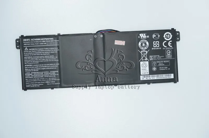 Новый оригинальный аккумулятор JIGU для ноутбука 15 2 в 48 Вт/ч Acer Aspire V3 371 AC14B8K|battery for