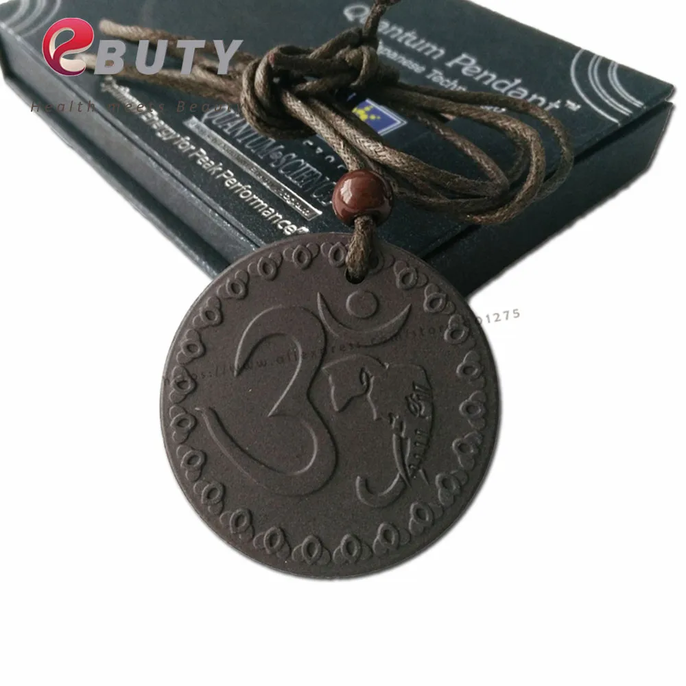 Оптовая цена Квантовая подвеска OM шармы из скалярной энергетической лавы черная